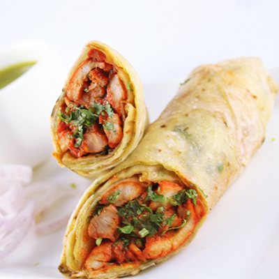 "Chicken Tikka Roll (Hotel Green Park ) - Click here to View more details about this Product